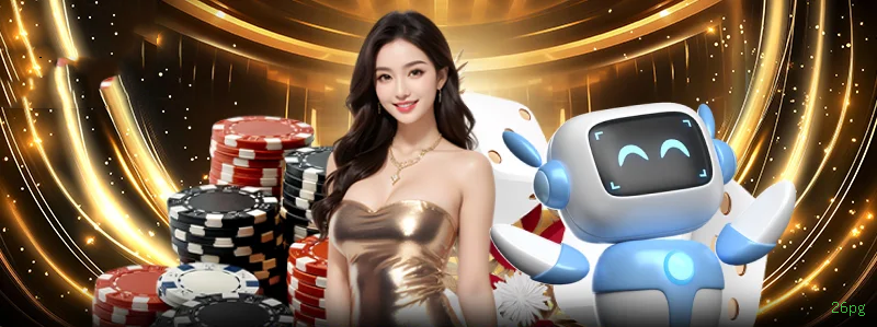 Roleta e blackjack 26pg